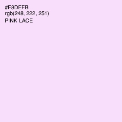 #F8DEFB - Pink Lace Color Image